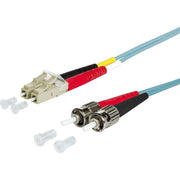 Metz Connect - Patchkabel LWL Duplexkabel LC/ST 151J1JOAO30E 50,0 OM3 3m − 1 Stück