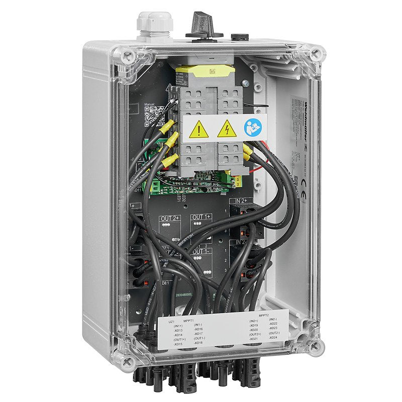 Weidmüller - Photovoltaik-DC-Stringbox Generatoranschlusskasten PVN1M2I4 #2888530000 2 MPP