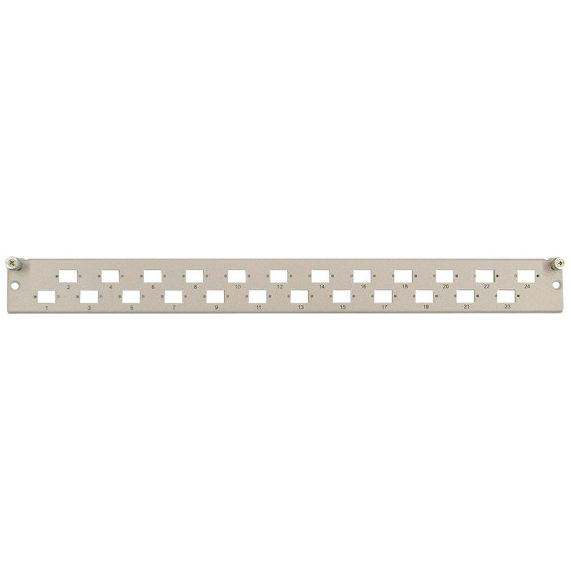 Dätwyler IT Infra - Patchpanel LWL Frontplatte f.24xLCD 417279 1HE versetzte Anrei