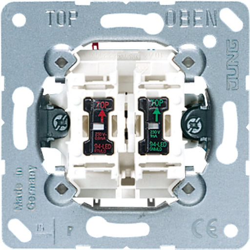 Jung - Installationsschalter Hotelschalter Innenstelle 505 KO5 VEU M 230 10AX 250V