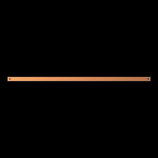 Striebel&John - Sammelschiene Kupferschiene ZX1101 30x5mm L:1100mm