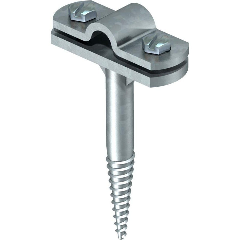 OBO Bettermann - Leitungshalter für Blitzschutz Leitungshalter 176 A 65 − 50 Stück