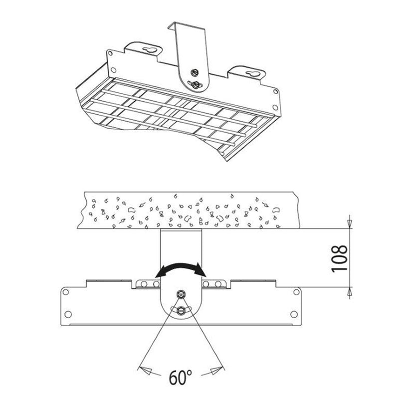 Performance in Light - Mechanisches Zubehör/Ersatzteile für Leuchten Befestigungsbügel 3100000 − 1 Stück