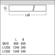 Zumtobel Group - Decken-/Wandleuchte LED-Reinraumleuchte CL2 S 6200 #42186920