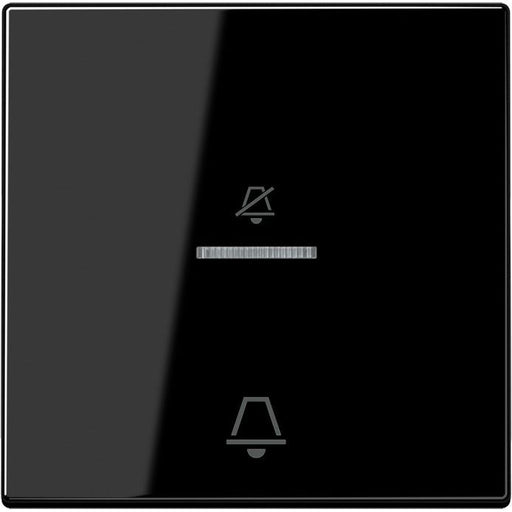Jung - Abdeckung/Bedienelement für Installationsschalterprogramme Hotelwippe Außenstelle LS CU KO5 D SW Nicht stören+Klingel