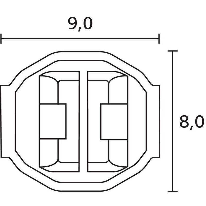 HellermannTyton - Kabelbinder Verschlusskopf 102-66209(5000) Kabelbündelwerkzeug − 5000 Stück