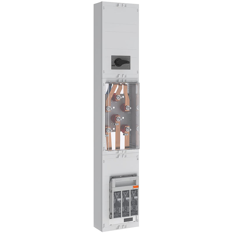 ABN - Verteilerfeld für Installationsverteiler Wandlerfeld 200A l(TT) WK109Y5420 NAR 40mm SaS 4-polig