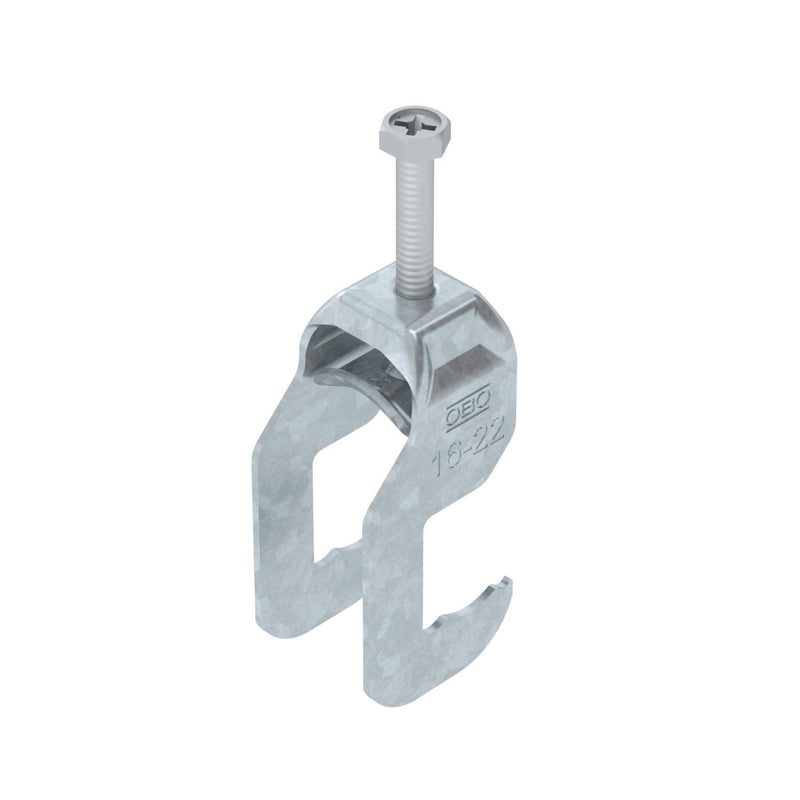 OBO Bettermann Vertr - Bügelschelle Bügelschelle BS-RS1-M-22 FT 16-22mm − 100 Stück