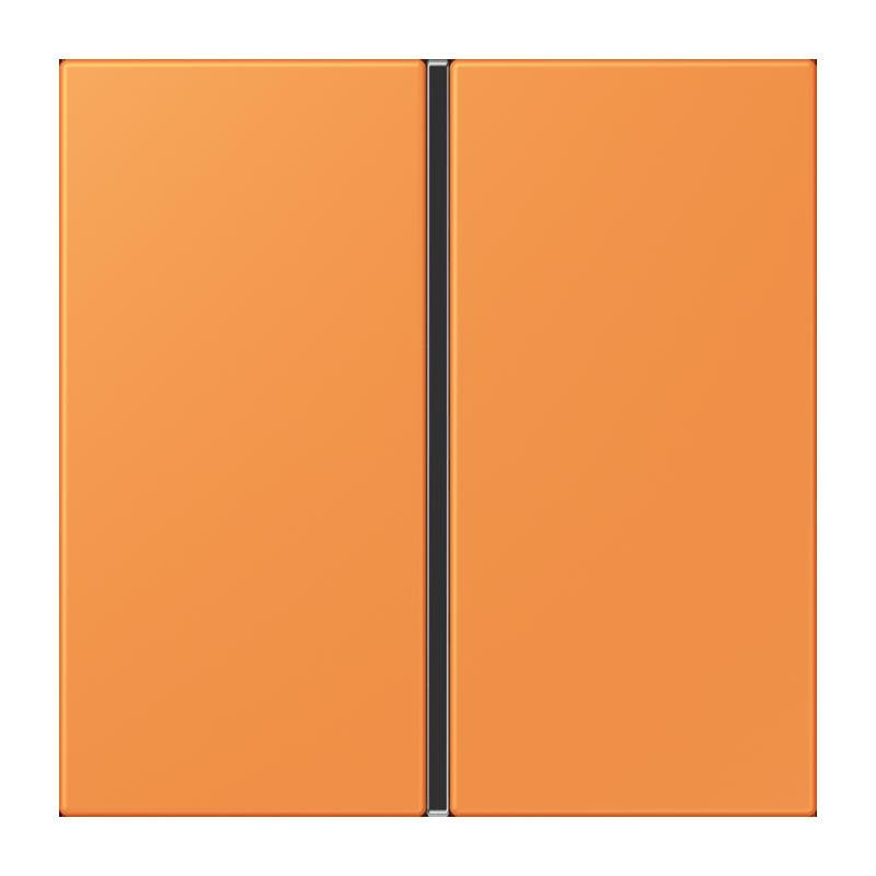 Jung - Abdeckung/Bedienelement für Installationsschalterprogramme Tastensatz 1fach LC 401 TSA 225 orange clair
