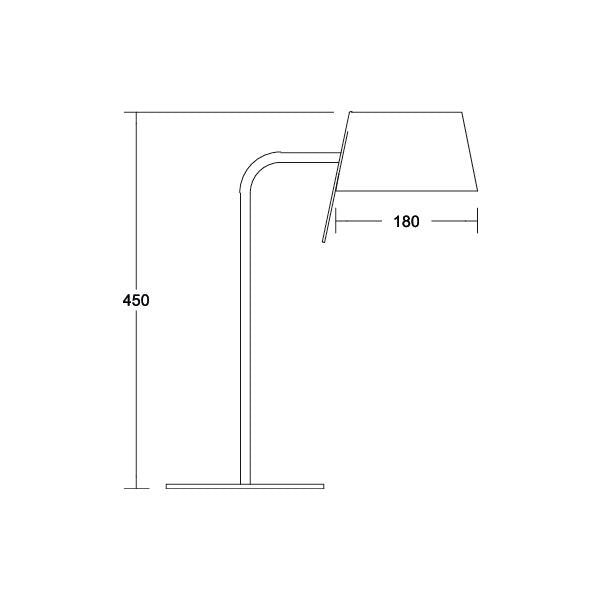Brumberg Leuchten - Tischleuchte 58126150 1xG9 max. 48W