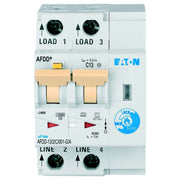 Eaton - Kombination FI-Schalter/Leitungsschutzschalter mit Zusatzeinrichtung Brandschutzschalter AFDD-13/2/C/001-G/A 2p,C,13A,10mA,TypG/A