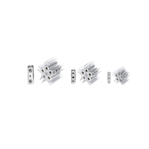 HellermannTyton - Verbinder zum Schrauben Verbinderblock SV3-PC-CL SV3
