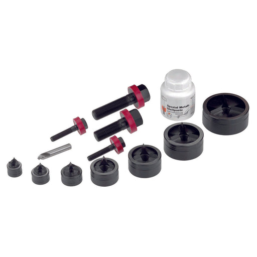 Cimco Werkzeuge - Blechlocher-Set Schraublocher 133010 13-Tlg