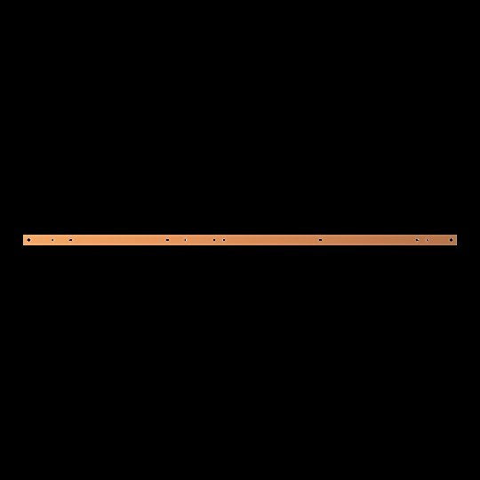 Striebel&John - Sammelschiene Kupferschiene ZX1108 30x10mm L:1350mm