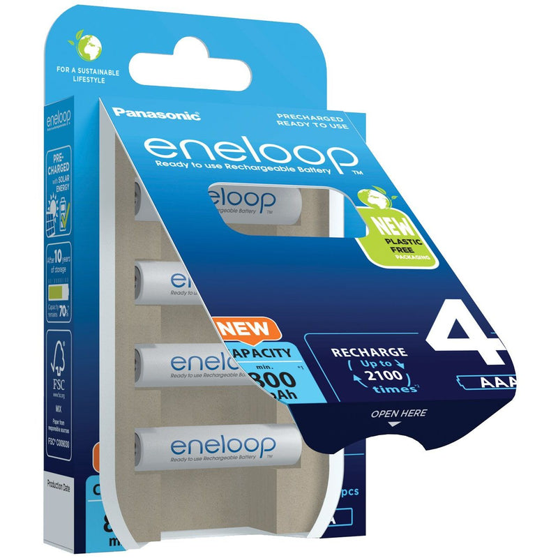 Hückmann - Akku Micro AAA eneloop BK-4MCDE/4BE(VE4) 800mAh