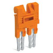 WAGO - Querverbinder/Brücker für Reihenklemme Brücker 2-fach 282-432/100-000 isoliert,orange − 10 Stück