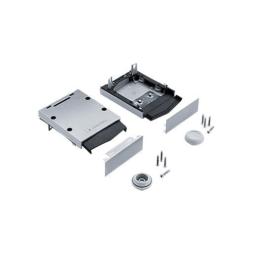 Zumtobel - Mechanisches Zubehör/Ersatzteile für Leuchten Endkappenset SLN2MSCECSETIP54SR silber