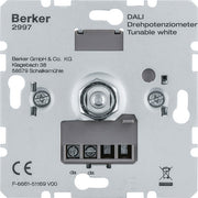 Berker - Steuergerät für Lichtregelsystem DALI Drehpotenziometer 2997 Tunable white
