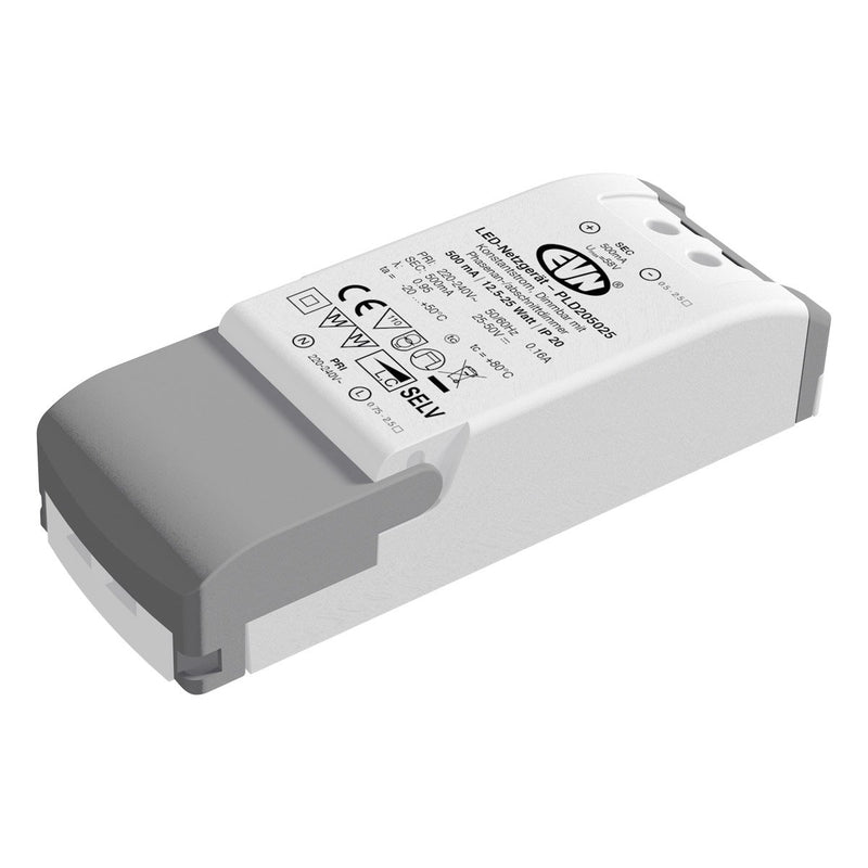 EVN Lichttechnik - LED-Betriebsgerät LED-Netzgerät PLD205025 500mA 12,5-25W IP20