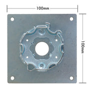 Kaiser Nienhaus - Zubehör/Ersatzteile für Tor-/Rollladenantriebe Clipslager Metall 212154 100X100mm