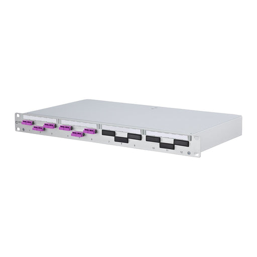 Metz Connect - Patchpanel LWL LWL-Patchfeld OpDAT PF 150207BB06-E 6xSC-D OM4 bestückt