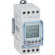 Legrand - Verteilerschaltuhr digital Wochenschaltuhr Legrand 412722 2-Kanal