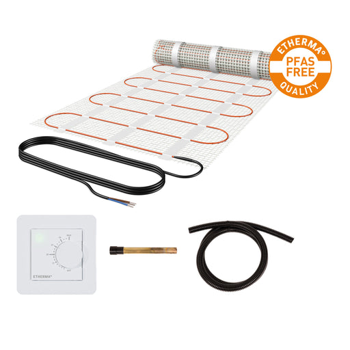 Etherma - Elektrische Flächenheizung Netzheizmattenset SETeFLOORPROS1501200 6.0qm, 900W, 230V