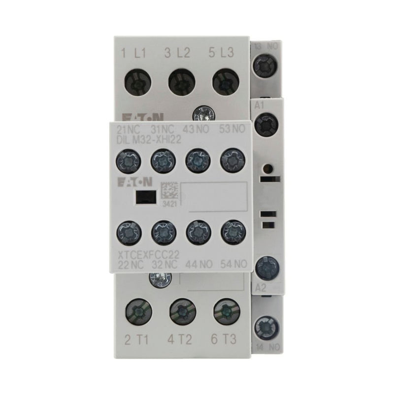 Eaton - Leistungsschütz zum Schalten von Wechselstrom Leistungsschütz DILM17-32(230V50/60H 3S2Ö 7,5kW/400V,AC