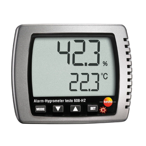 Testo - Luftfeuchtigkeitsmesser Alarm-Hygrometer 0560 6082 testo 608-H2 − 1 Stück