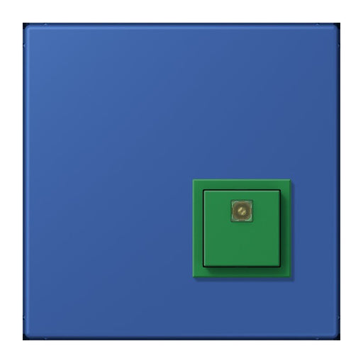 Jung - Behindertenelement für Installationsschalterprogramme Notrufsystem Abstelltaster NRS LC 0834 AT 253 bleu outremer 59