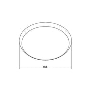 Brumberg Leuchten - Mechanisches Zubehör/Ersatzteile für Leuchten Abdeckring 81129170 weiß