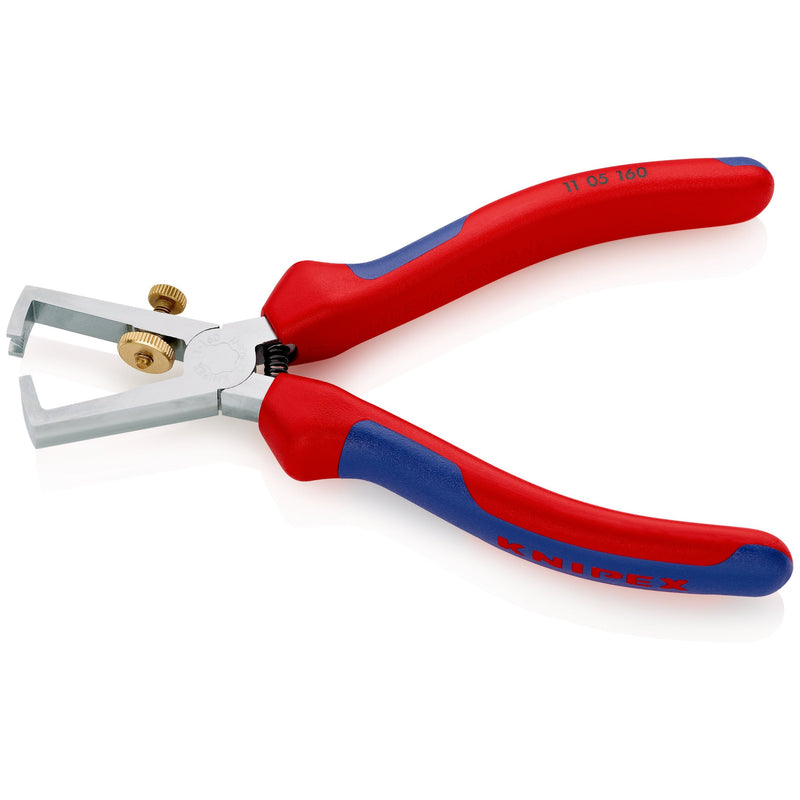 Knipex - Abisolierzange 11 05 160 verchromt, 160mm