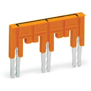 WAGO - Querverbinder/Brücker für Reihenklemme Brücker 282-435/011-000 isoliert, orange − 10 Stück