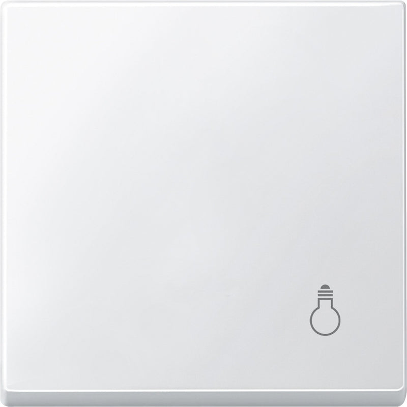 Merten - Abdeckung/Bedienelement für Installationsschalterprogramme Wippe Licht pws MEG3302-0419 Wech/Kreuz/Tast/Ein
