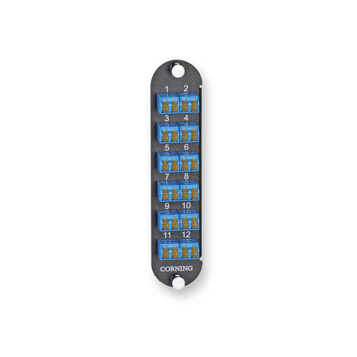 Corning - Moduleinsatz für Patchpanel LWL CCH Adapter Panel CCHE-CP24-AE LCDuplex,6-144 Faser