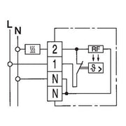 Eberle Controls - Raumthermostat/Uhrenthermostat Temperaturregler RTR-E 6121