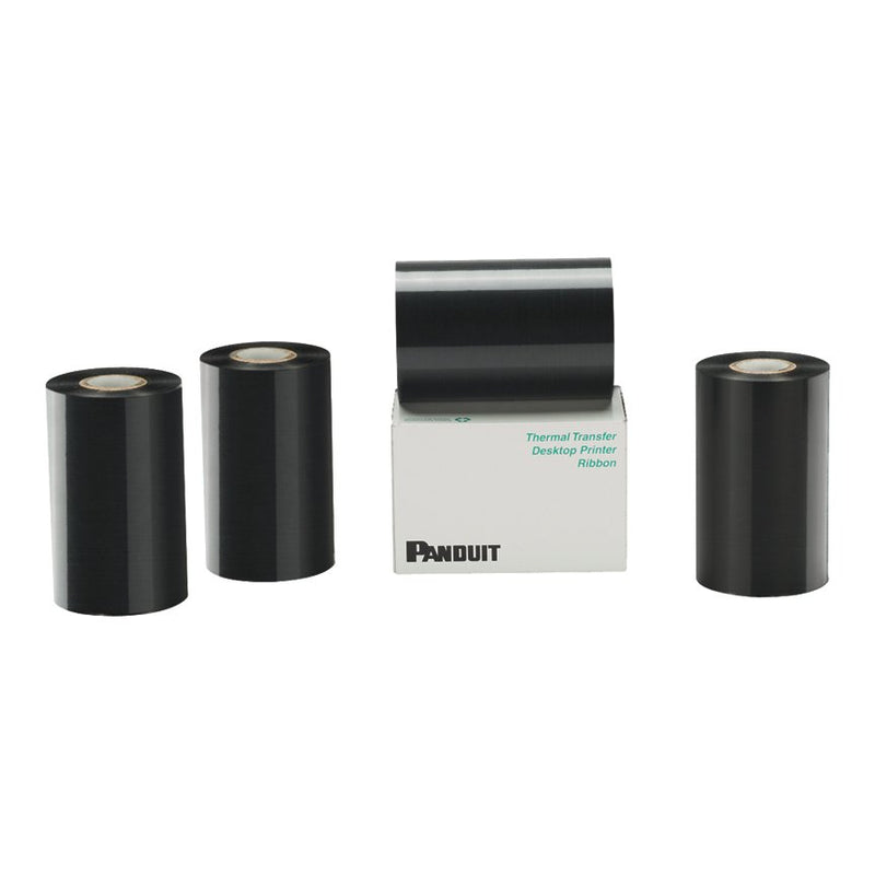 Panduit - Verbrauchsmaterial für Telefax/Drucker/MFC Farbband Harz schwarz RHER4WH Thermotransferband