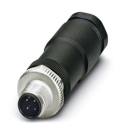 Phoenix Contact - Rundsteckverbinder, feldkonfektionierbar (Industriesteckverbinder) Powersteckverbinder SACC-M12MS #1404415 4CON-PG11-M PWR