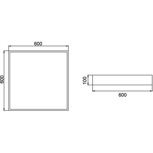 Brumberg Leuchten - Decken-/Wandleuchte LED-Anbauleuchte 13710173 3000K