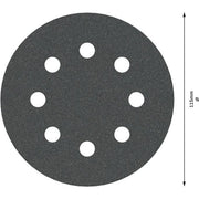 Bosch - Schleifpapier/Schleifvlies PRO F355 Schleifblatt, 115 2608605561 mm, 240, 5-tlg