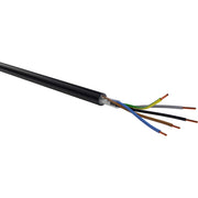 Energiekabel >= 1 kV, für feste Verlegung (N)YZG2Y-J 5x10 RE Ri.100 (N)YZG2Y-J 5x10 RE Starkstrom-Luftkabel − 100 Meter