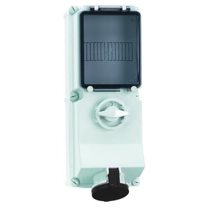 Bals Elektrotech - CEE-Steckdose abschaltbar, abgesichert (IEC 60309) Wandsteckdose 17847