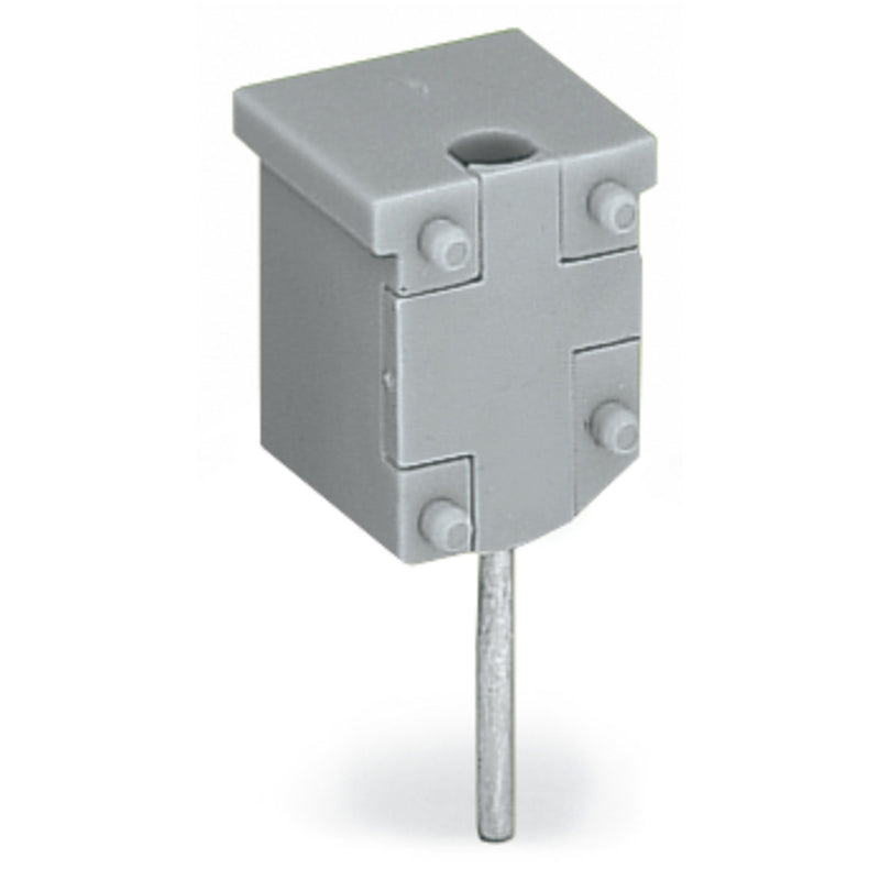 WAGO - Testadapter für Reihenklemmen Prüfsteckermodul 249-140 anreihbar,grau − 25 Stück