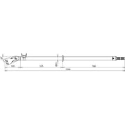 DEHN - Betätigungsstange Sicherungszange SZ HH W20 1500 abgewinkelt Un-36kV