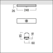 Zumtobel - Elektrisches Zubehör/Ersatzteile für Leuchten Sensor MSENS MC TEC-GP SR