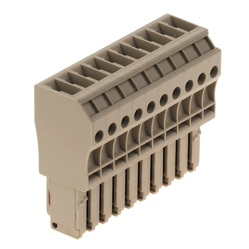 Weidmüller - Zubehör/Ersatzteile für Klemmen Stecker WP4/1AN/10 Schraubanschl.,4mm² − 10 Stück