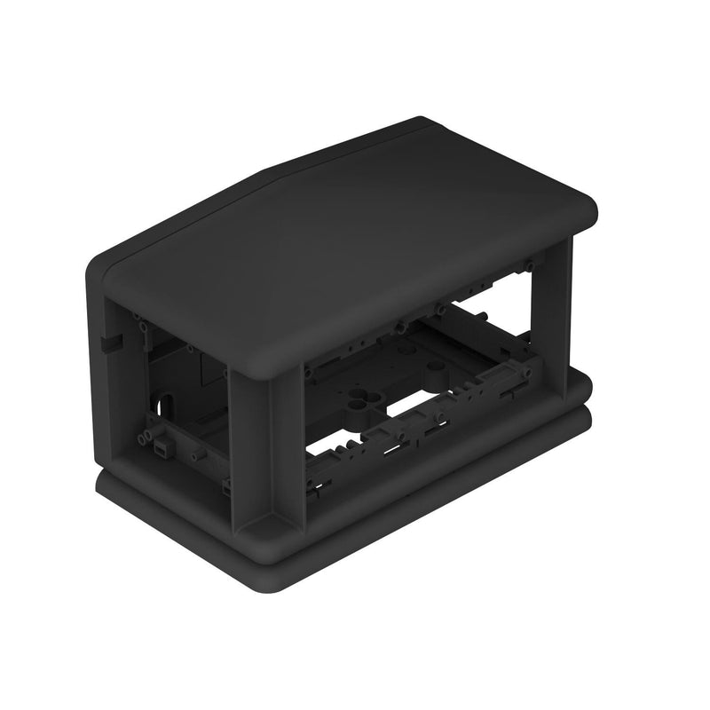 OBO Bettermann - Aufflur-Tank leer Telitank T4L00C 9011 225x125x125