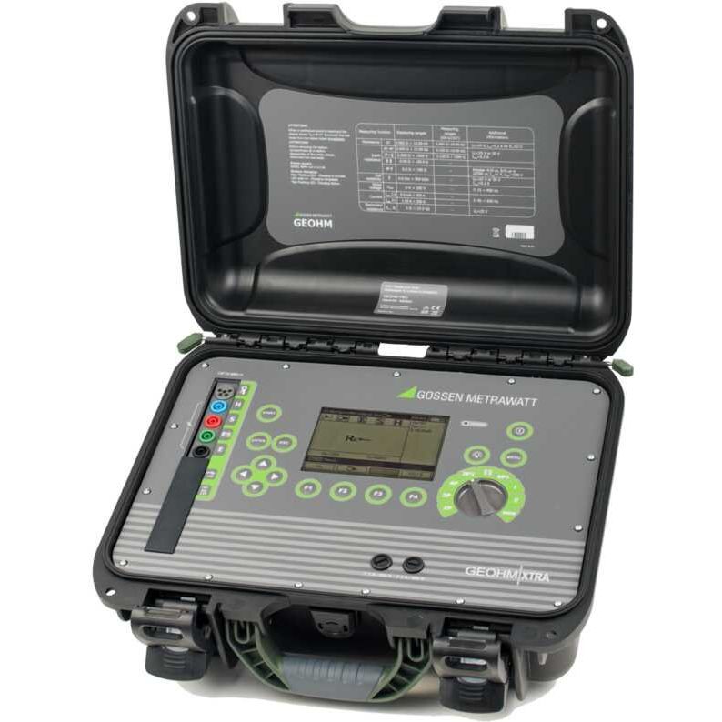 Gossen Metrawatt - Erdungsmessgerät Messgerät mit GPS GEOHM XTRA Erdungs- u.Niederohm