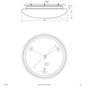 EVN Lichttechnik - Decken-/Wandleuchte LED-Anbauleuchte L410320125 IP44