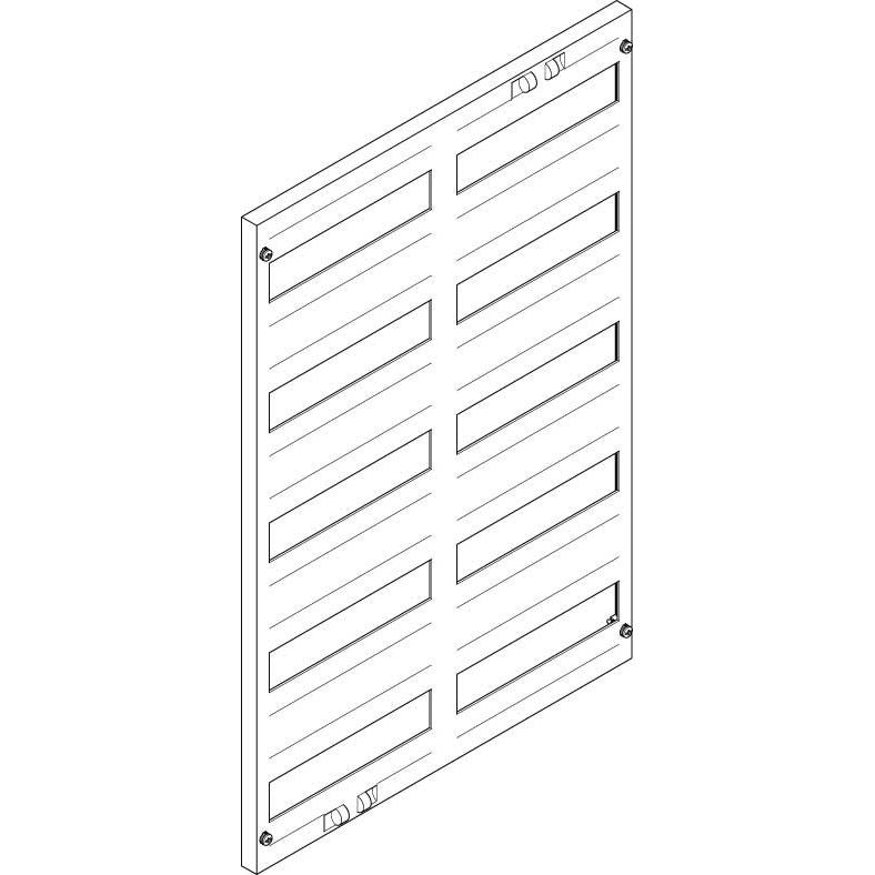 ABN - Abdeckung für Verteilerfeld Abdeckplatte FAO25N 500x750mm 2FB/5RE